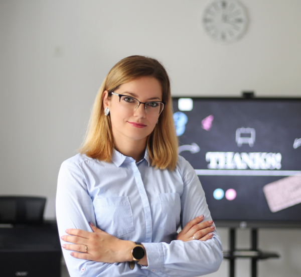 Ewa Bednarz &mdash; założycielka Szkoły Języka Angielskiego Level Up